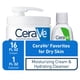 thumbnail image 5 of CeraVe Moisturizing Cream Combo Pack | Contains 16 Ounce with Pump and 1 Ounce Hydrating Facial Cleanser Trial/Sample Size, 5 of 5