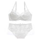 thumbnail image 1 of Conjunto de sujetador de una pieza de encaje sexy para mujer, cómodo, fino y de talla grande, 1 of 6