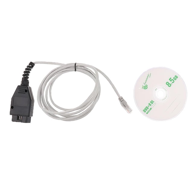 Cable de codificación ENET (Ethernet a OBD) TODOS LOS MODELOS F para para F-Series Soledad Cable ENET
