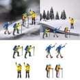 thumbnail image 1 of figura de miniatura,diorama paisaje edificio accesorio decoración,Juguetes de figuras clásicas pequeñas en miniatura a escala 1/87,modelo pintado a mano personaje hogar escritorio Hugo figura de gente en miniatura, 1 of 4