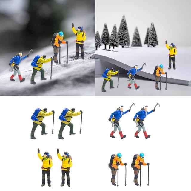 figura de miniatura,diorama paisaje edificio accesorio decoración,Juguetes de figuras clásicas pequeñas en miniatura a escala 1/87,modelo pintado a mano personaje hogar escritorio Hugo figura de gente en miniatura