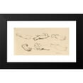 thumbnail image 2 of Max Liebermann 14x9 Black Modern Framed Museum Art Print Titled - Dachshund Studies (1909), 2 of 5