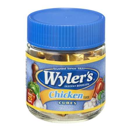 Wyler's Instant Bouillon Chicken Cubes, 3.25 Oz