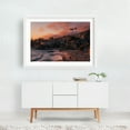 thumbnail image 2 of Heisler Park Sunset 05 - Laguna Beach California Photography White Framed Wall Art Print 24 x 36 inches, 2 of 3