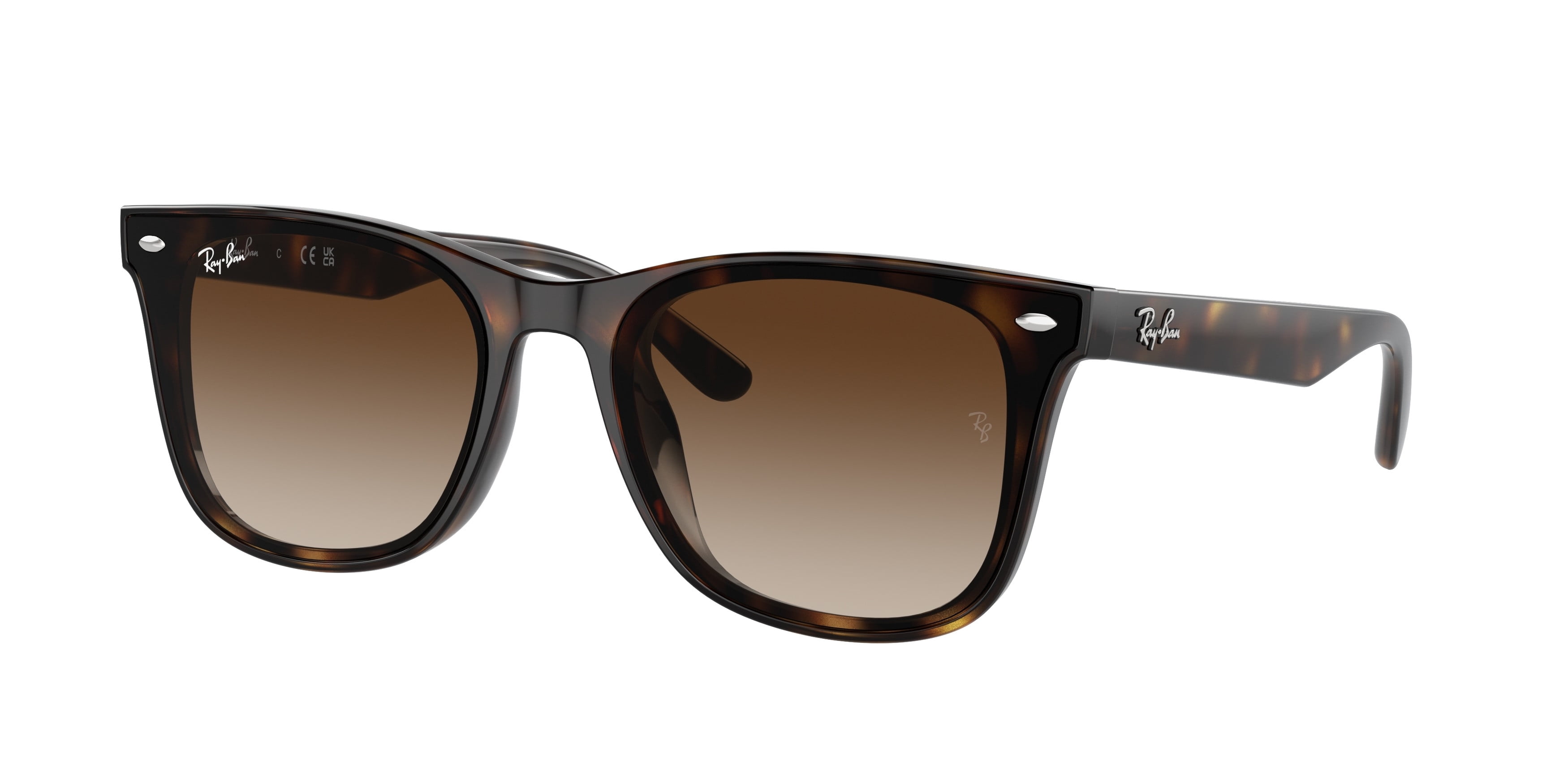Ray-Ban Men's Original Wayfarer RB2140F-901-52 Black Sunglasses