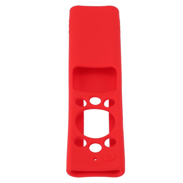 Housse de Télécommande, Étui de Télécommande Lavable avec Lanière pour TV Rouge