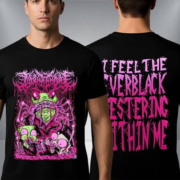 Lorna Shore Invader Unisex Two Sided T-shirt