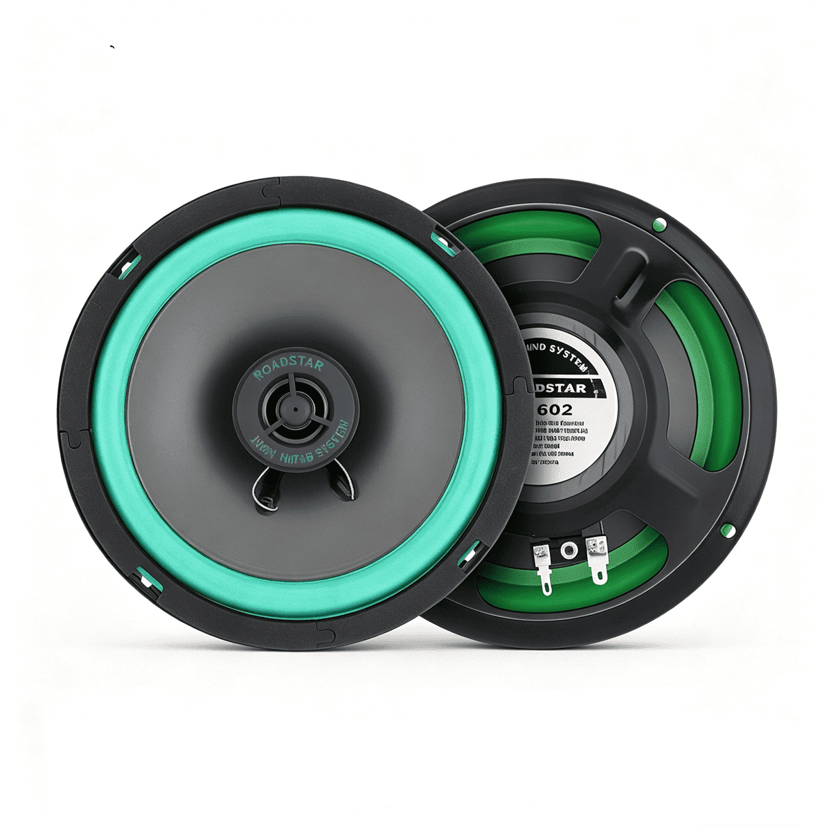 Car Speakers, 2 Pieces 6.5 Inch 100W Universal Car HiFi Coaxial Speaker Vehicle Door Auto Audio Music Stereo Full Range Frequency Loudspeaker
