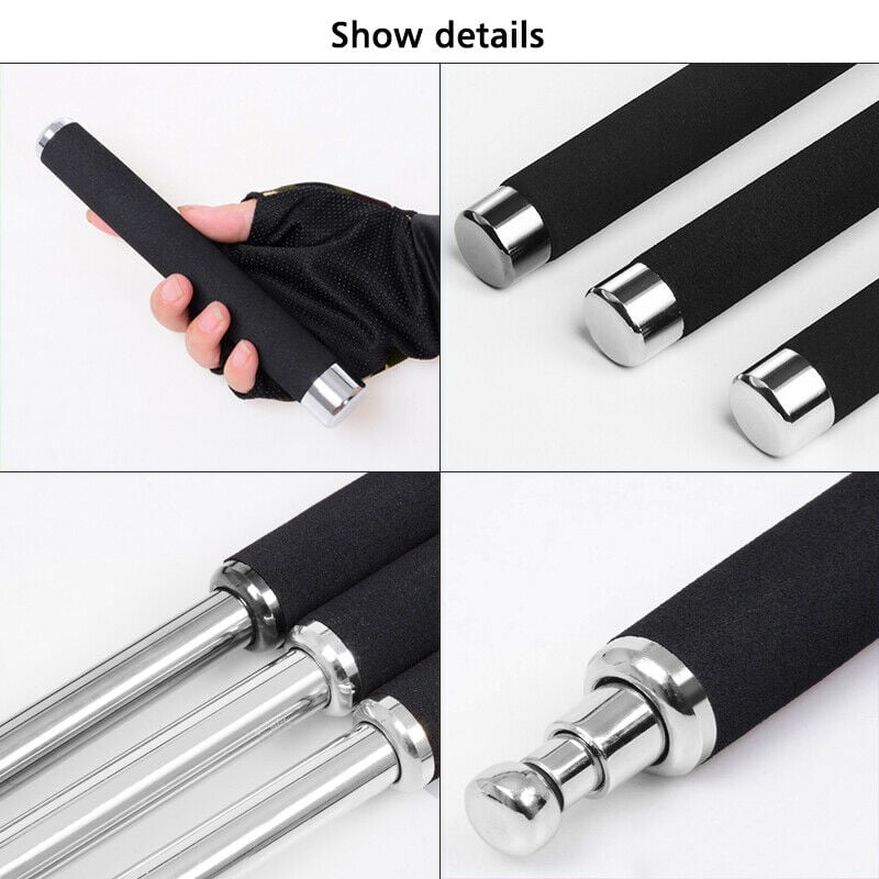 2×Climbing crutches Expandable 26/" Multifunctional Trekking Pole Telescopic