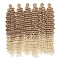 thumbnail image 2 of Peluca de estilo africano de 22 pulgadas, cabello largo y rizado, peluca de fibra química curva, peluca de fibra criogénica, peluca de estilo de onda profunda, 2 of 3