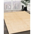 thumbnail image 2 of Ahgly Company Indoor Square Abstract Sun Yellow Solid Area Rugs, 4' Square, 2 of 6