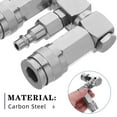 thumbnail image 3 of YSNOOWE Accesorio De Compresor Aire Con Conector Giratorio 360 Y Universal Color Plata, 3 of 8