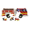 thumbnail image 5 of Melissa & Doug Fire Truck Jumbo Jigsaw Floor Puzzle (24 pcs, 4 feet long) - FSC Certified, 5 of 10