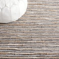 thumbnail image 6 of SAFAVIEH Vintage Leather Augustin Striped Area Rug, Grey/Ivory, 6' x 6' Square, 6 of 8