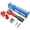 Black Red, variant on Ergonomic 24 In 1 Faucet and Sink Installer Wrench for Easy Handling Plumbing