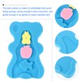 thumbnail image 4 of Alfombrilla de baño de bebé Mat de esponja antideslizante antideslizante bañera de bañera infantil asiento recién nacido, 4 of 7
