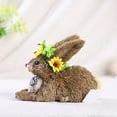 thumbnail image 6 of BELUPAI Grass Rabbit Animal Crafts Straw Bunny Gifts For Children Ornament Easter Trellises Straw Bunny Peter Rabbit Decor, 6 of 22