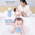 thumbnail image 3 of MOUIND Car Baby Bottle Warmer, USB Travel Milk Heat Keeper, Baby Bottle Keep Warmer with Temperature Display, Storage Cover Insulation Thermostat, 3 of 8