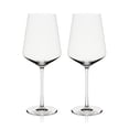 thumbnail image 5 of Viski Liminal Universal Crystal Wine Glass, Ultrathin Lightweight Clear Drinking Glasses, Elegant Stemmed Glassware for Chardonnay, Rosé, White, and Red Wines, 23 oz, Set of 2, 5 of 6