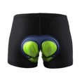 thumbnail image 3 of Pantalones cortos Arsuxeo Hombres Ciclismo Ropa interior transpirable Gel 3D acolchado bicicleta bic Arsuxeo Pantalones cortos, 3 of 7
