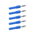 thumbnail image 3 of 5Pcs 4mm Banana Plug Adapter Strong Connectivity Good Conductivity 4mm to 2mm Conversion Banana PlugBlue, 3 of 14
