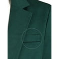 thumbnail image 4 of Lars Amadeus Men's Notched Lapel Center-Vent Back One-Button Blazer, 4 of 7