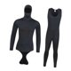 thumbnail image 5 of Hombres traje de natación superior con capucha mantenga cálida protección solar mujeres hombres M, 5 of 8