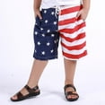thumbnail image 2 of Icvfdpl Boy Kid Children Swim 4Th Trunk American Flag Swimwear Shorts Usa Swimtrunk Stylish Baby Boho Outfits, 2 of 5