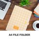thumbnail image 3 of unbranded Archivador Amarillo Para Documentos A4 Expandible Organizador De Para Oficina, 3 of 6
