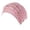 Pink, variant on UJNDER Turban Long Caps Women Head Wrap Mesh Style Breathable Bonnet Hair Wrap Coffee,One Size