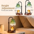 thumbnail image 6 of Candle Warmer Lamp with Timer & Dimmer, Adjustable Height Electric Candle Warming Lamps, Gifts for Women, Green, 6 of 12
