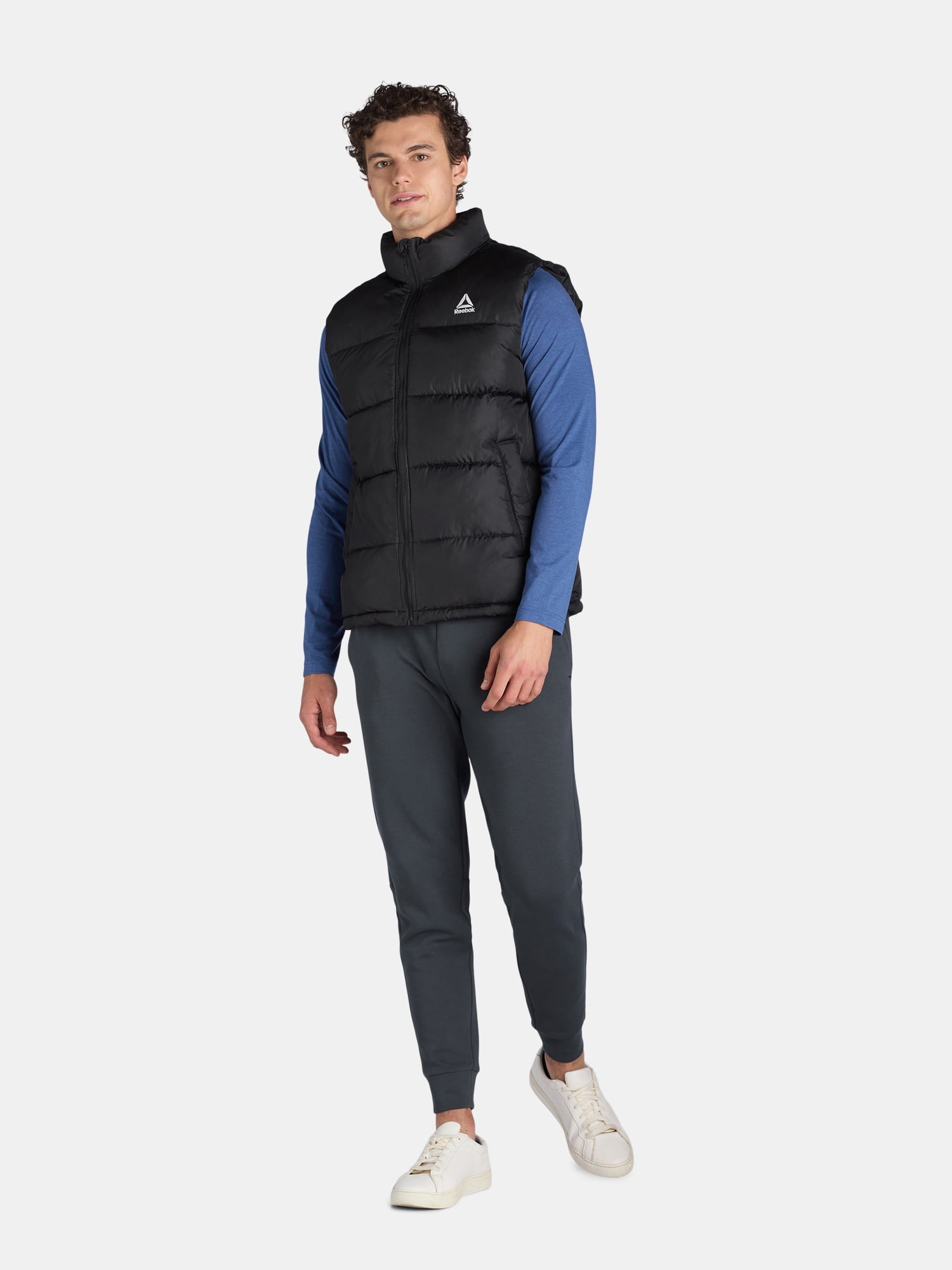 Reebok Men's and Big Men's Puffer Vest, Sizes S-3XL