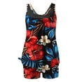 thumbnail image 6 of New summer arrivals UTSJKR Womens Tankini Bathing Suits Tankini Swimsuits Two Piece Graphic Swim Tank Top with Boyshorts Ladies Athletic Swimwear Multicolor XL, 6 of 6