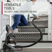 Hoover PowerDash Pet Advanced Compact Carpet Cleaner Machine, for Carpet, Rugs, and Upholstery, Includes Pet Tool Attachments, Lightweight, FH55010