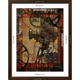 thumbnail image 5 of Art.com Movie Camera Art Print by Eric Yang, Brown Frame Wall Art, 32" x 40", 5 of 5