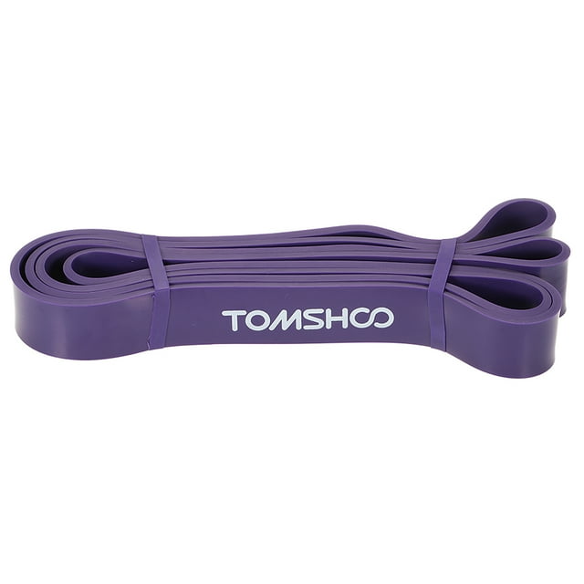 Banda de resistencia TOMSHOO 208cm entrenamiento Loop Banda Pull Up Assist banda elástica Resistencia a la banda de Powerlifting Bodybulding ejercicio de la aptitud de la yoga de asistencia para la m Irfora Banda de resistencia