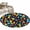 Black, variant on Colorful Polka Dot Round Area Rug 5Ft Washable Circle Rugs for Living Room Bedroom, Cartoon Watercolor Geometric on Linen Non-Slip Carpet Floor Mats Indoor Outdoor Carpet Runner Aesthetic Home Decor