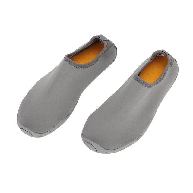 1 par de zapatillas deportivas acuáticas capa de aire tejido playa al aire libre pesca zapatos transpirables vadear ceniza 39
