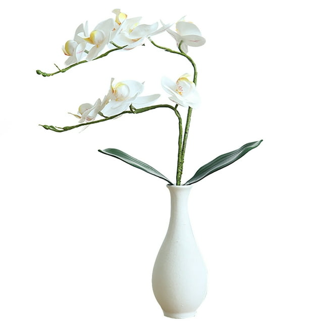 Artificial Flower Realistic Moth Orchid Fake Flower Fake Plant for Wedding
