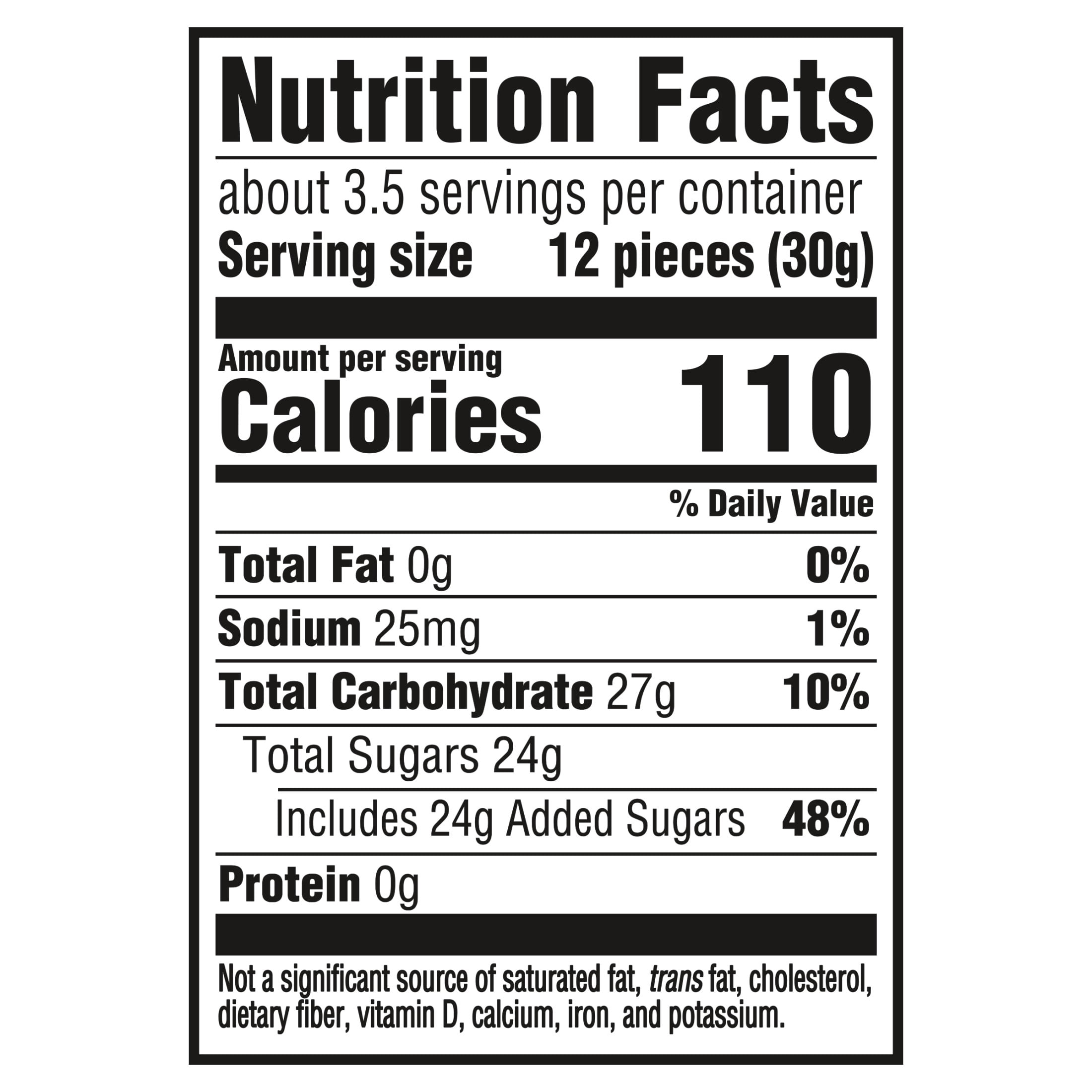 SOUR PATCH KIDS Soft & Chewy Gummy Candy, 3.6 oz