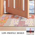 thumbnail image 3 of Pioneer Flower Floral Print Pattern Door Rugs,Washable Non Slip Door Mats Indoor,Decorative Door Mats,Entry Mat Indoor for Entrance,Bedroom,Kitchen,Bathroom,17"x30", 3 of 6