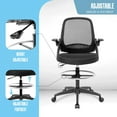 thumbnail image 7 of BestOffice Ergonomic Office Chair, Lumbar Support, Swivel Rolling for Men, Women(Black), 7 of 7