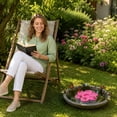 thumbnail image 3 of Outdoor Floating Bee Water Station, Garden Pollinator Drinking Fountain, Insect Water Feeder for Patio and Yard 7 Inch Purple, 3 of 8