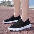 thumbnail image 2 of Men's S𝗅ip On L𝗈afers Shoes Breathable Lightweight Knit Mesh Sneakers Comfortable Laceless Shoes for Travel, Casual Walking Athlet𝗂c Shoes Wide Width Driving Shoes, 2 of 6