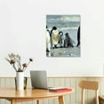 thumbnail image 2 of BCIIG Penguins Beach Wildlife Fine Art Aesthetic Poster Print Wall Painting for Living Room Bedroom Office Decor Pictures Canvas Art Ready to Hang 16x20 in, 2 of 5