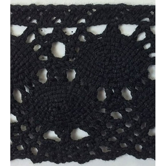 Black Cluny Lace--3"***SPECIAL SPOOL PRICE 60% OFF***