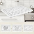 thumbnail image 4 of Diatomaceous Stone Dish Drying Mat, Floral Quick Dry Dish Mat Drying Kitchen Mat, Dishes, Cups, and Utensils Flower 15.7*11.8 inch, 4 of 6