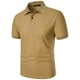 thumbnail image 4 of pstuiky Camisas casuales de manga corta para hombre, Camisa de manga corta con cuello vuelto, versátil, de color liso y estilo informal para hombre ropa de hombre xxl, 4 of 5