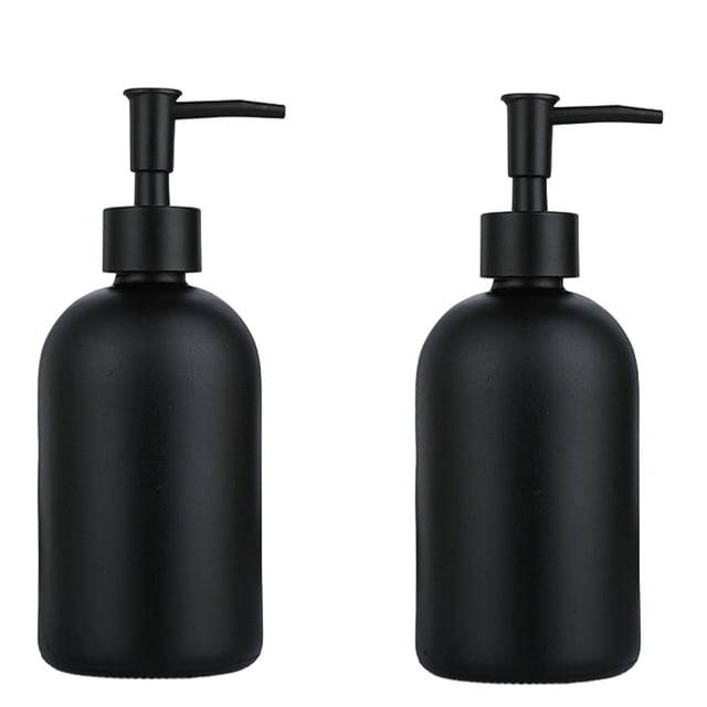 Dispensador de jabón transparente con bomba a prueba de óxido Dispensador de jabón de plástico para lavar a mano o cubiertos para baño y cocina