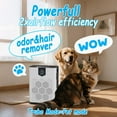 thumbnail image 3 of JOWSET Smart HEPA 14 Air Purifiers for Home Large Room up to 2215 Sq Ft, APP Smart Control, CADR 400m³/h, 2 Washable Filters, PM 2.5 Display, Remove Allergies Dust Pet Hair, 22dB, 3 of 13